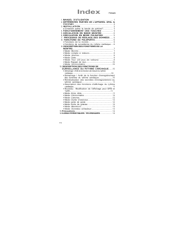 Echowell ELITE T-201 Manuel utilisateur