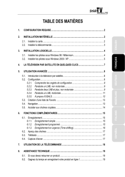 Hercules SMART TV SATELLITE Manuel utilisateur
