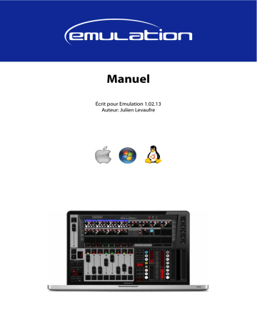 Elation Emulation Control Software Manuel utilisateur | Fixfr