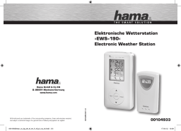 Hama EWS-190 Manuel utilisateur