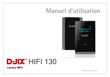 D-JIX HIFI 130 Mode d'emploi | Fixfr