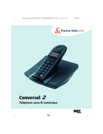 Manuel du propriétaire | FRANCE TELECOM CONVERSAL 2 Manuel utilisateur | Fixfr