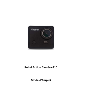 Actioncam 410 | Rollei AC410 Mode d'emploi | Fixfr