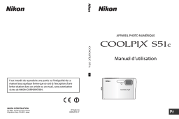 Nikon Coolpix S51c Manuel utilisateur