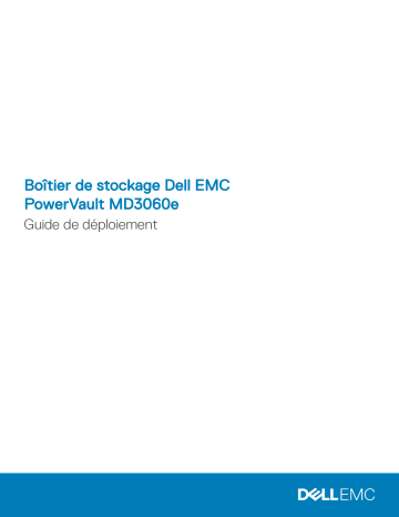 Mode d'emploi | Dell PowerVault MD3060e storage Manuel utilisateur | Fixfr