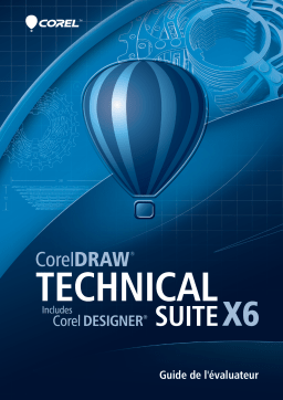 Corel Draw Technical Suite X6 Manuel utilisateur