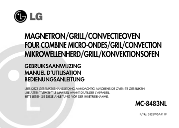 LG MC-8483NL Manuel du propriétaire | Fixfr