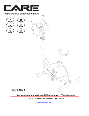 Manuel du propriétaire | CARE FITNESS 55505 Manuel utilisateur | Fixfr