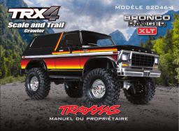 Traxxas TRX-4 1979 Bronco Manuel utilisateur