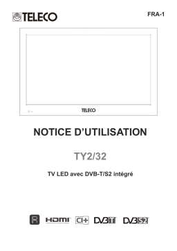 Teleco Televisore Led TY2/32 Manuel utilisateur