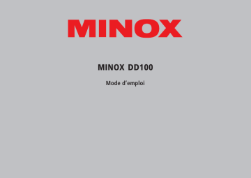 Minox DD100 Mode d'emploi | Fixfr