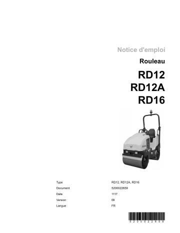 RD12A-90 | RD12-90 | RD16-100 | Wacker Neuson RD16-90 Tandem Roller Manuel utilisateur | Fixfr