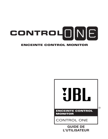 Manuel du propriétaire | JBL CONTROL ONE (220-240V) Manuel utilisateur | Fixfr