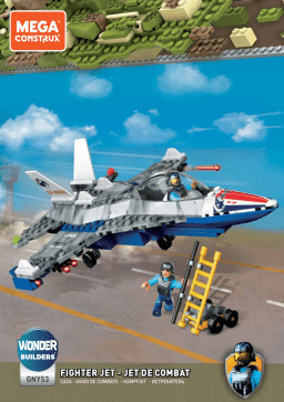 Mattel Mega Construx Fighter Jet Manuel utilisateur