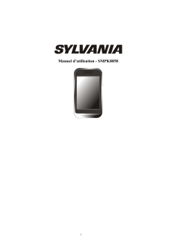 Sylvania SMPK 8858 Manuel utilisateur