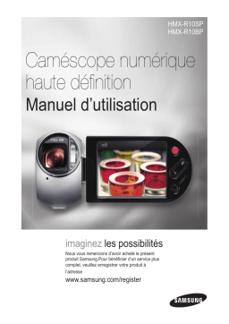 Samsung HMX R10BP Manuel utilisateur