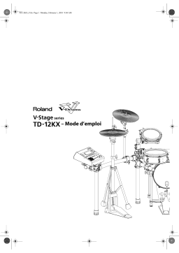 Roland TD-12KX Manuel utilisateur