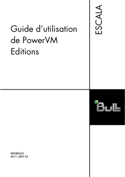 Bull Power6 - Advanced POWER Manuel utilisateur