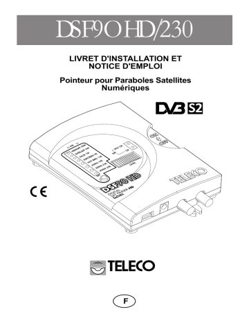 Teleco DSF90 HD/230 Manuel utilisateur | Fixfr