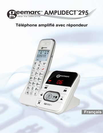 Geemarc AMPLIDECT295 Mode d'emploi | Fixfr