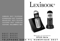 Lexibook DP232 Manuel utilisateur