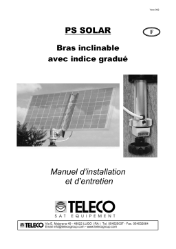 Teleco PS Solar rev counter Manuel utilisateur