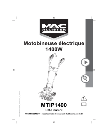 Mac Allister MTIP1400 Mode d'emploi | Fixfr