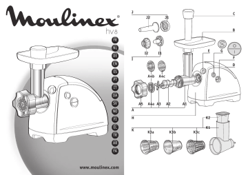 Manuel du propriétaire | Moulinex CHARLOTTE HV8 Manuel utilisateur | Fixfr