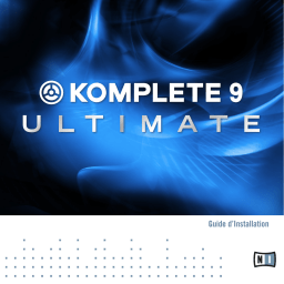 Native Instruments Komplete 9 Ultimate Manuel utilisateur