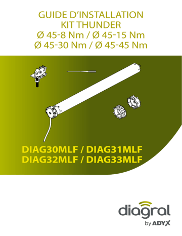 DIAG31MLF 8 Nm | DIAG33MLF 45 Nm | DIAG30MLF 30 Nm | Mode d'emploi | Diagral By Adyx DIAG32MLF 15 Nm Manuel utilisateur | Fixfr