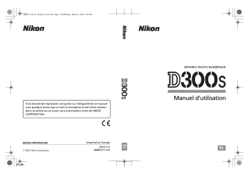 Mode d'emploi | Nikon D300S Manuel utilisateur | Fixfr