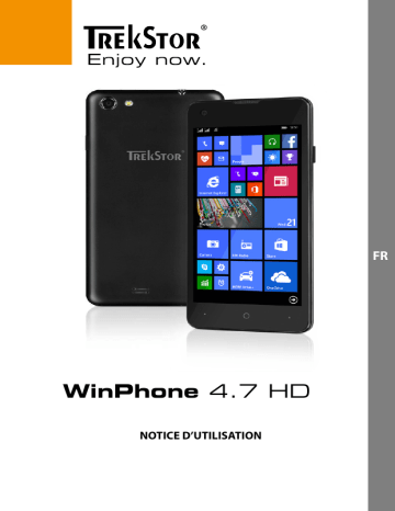 Mode d'emploi | Trekstor WinPhone 4.7 HD Manuel utilisateur | Fixfr