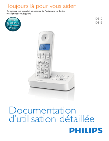 Manuel du propriétaire | Philips D3152W Manuel utilisateur | Fixfr