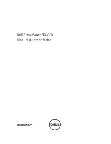 Dell PowerVault NX3300 storage Manuel du propriétaire | Fixfr