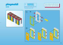 Playmobil 6450 Sanitaire blok voor Waterpretpark Manuel utilisateur