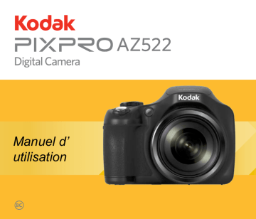 Mode d'emploi | Kodak PixPro AZ-522 Manuel utilisateur | Fixfr