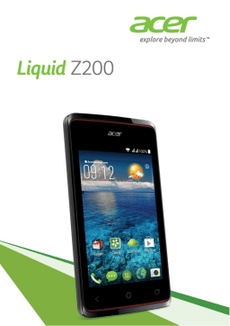 Acer Liquid Z200 Duo Mode d'emploi