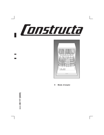 Manuel du propriétaire | CONSTRUCTA CG432V9 Manuel utilisateur | Fixfr