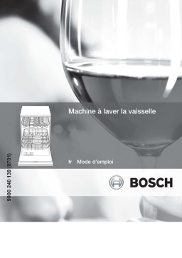 Bosch sgs 53 e 12 ff Manuel utilisateur