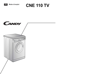 Manuel du propriétaire | Candy CNE 110 TV Manuel utilisateur | Fixfr