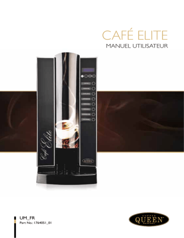 Coffee Queen CAFE ELITE Manuel utilisateur | Fixfr