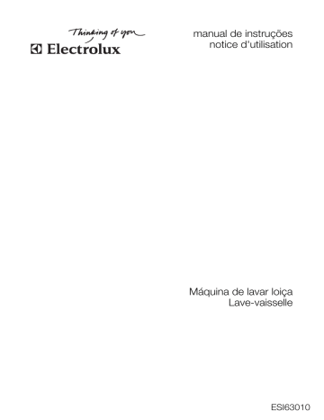 Manuel du propriétaire | Electrolux ESI63010X Lave-vaisselle Manuel utilisateur | Fixfr