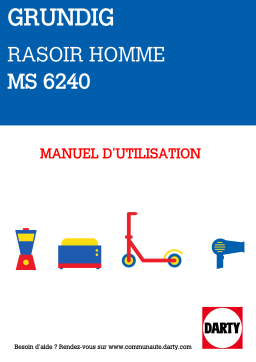 Grundig MS 6640 Manuel utilisateur