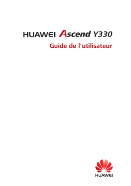Huawei Ascend Y330 Manuel utilisateur