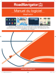 ROADNAVIGATOR Software Manuel utilisateur