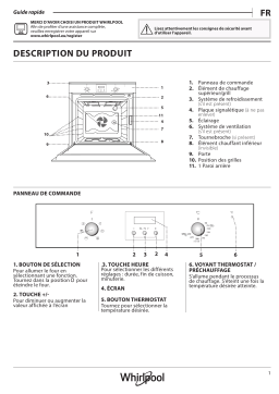 Whirlpool AKP 452/IX Manuel utilisateur