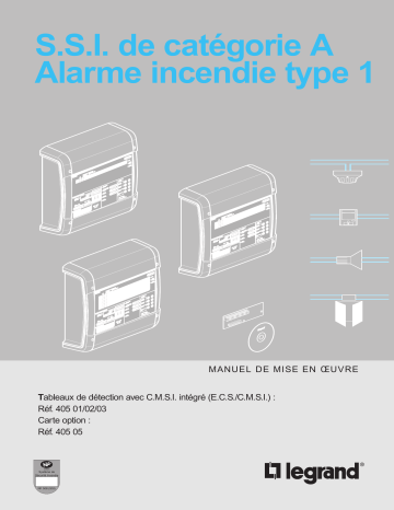 Manuel du propriétaire | Legrand 405 01 Manuel utilisateur | Fixfr