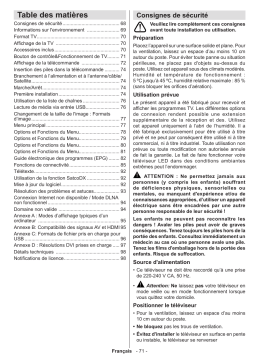 Telefunken L48F249X3CW-3DU Manuel utilisateur