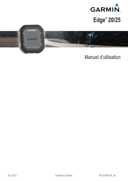 Garmin Edge 20 Manuel utilisateur