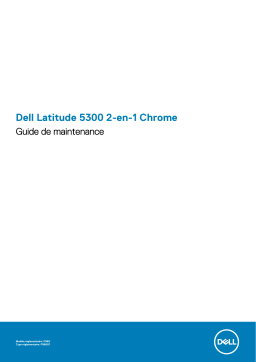 Dell Latitude 5300 2-in-1 Chromebook Enterprise laptop Manuel du propriétaire